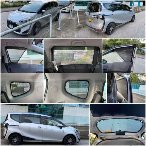 Sienta NCP170 全車濾光窗網太陽擋