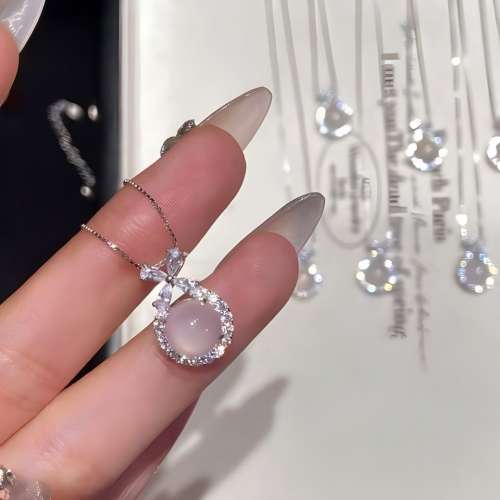 天然玉髓吊墜項鍊