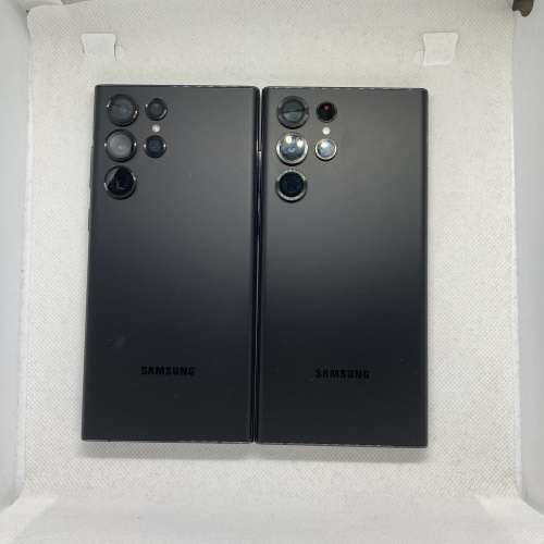 $(3) 97%新 Samsung 三星 Galaxy S22 Ultra 5G 12+256GB/512GB 港行 黑色