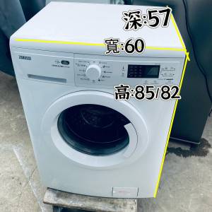 洗衣機 Zanussi 金章 前置式洗衣機 (7.5kg, 1200轉/分鐘) ZWH71246 #二手電器 #清倉...