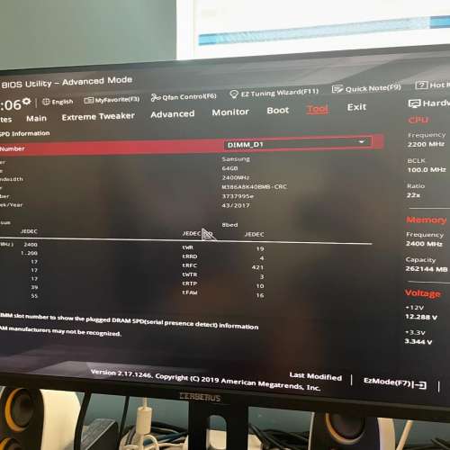 SAMSUNG 64G 64GB 4DRX4 PC4 2400 DDR4 ECC RDIMM RAM 內存 不是 kingston skhynix...