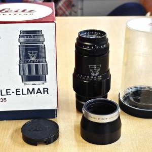 Leica Leitz Tele-Elmar 135mm f4 11851 極新淨配件齊全有盒