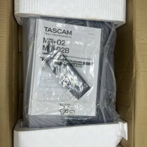 TASCAM 天琴MD 02B 专业MD机 有遙控有盒 陳列品