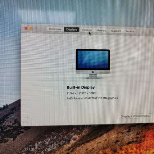 iMac mid 2011 21.5"吋 i5 FHD 500GB SSD 20gb Ram 厚機