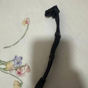 90度延長轉接綫12VHPWR16 pin 600W 顯卡電源綫power cable