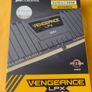 全新 Corsair Vengeance LPX DDR4 32GB Kit (2x16GB)