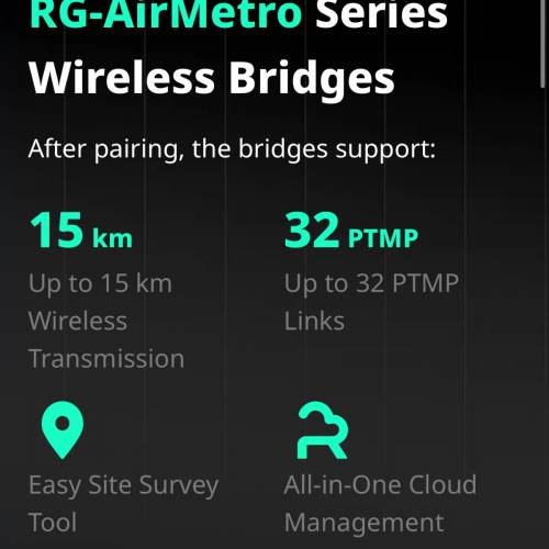 銳捷Ruijie網橋數據傳輸設備