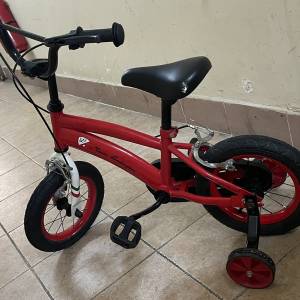 Tonino Lamborghini 12吋兒童單車（有輔助轆，可拆），適合學踩單車3-6兒童