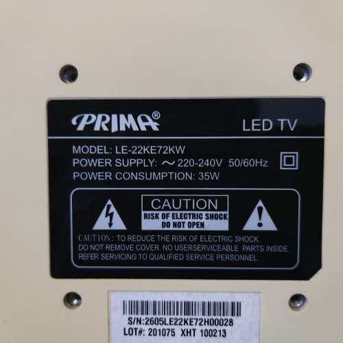 Prima 22” LED iDTV