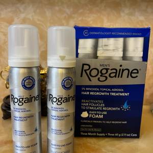 Rogaine Men's Foam 5% Minoxidil (2瓶 / 60ml)