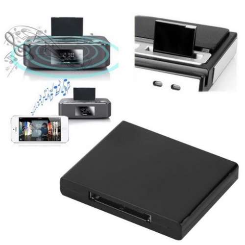 Bluetooth Music Receiver for APPLE iPhone iPod Docking System 30pin