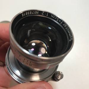 Leica Ernst Leitz Wetzlar Summitar 5cm 50mm f/2 L39 LTM Lens
