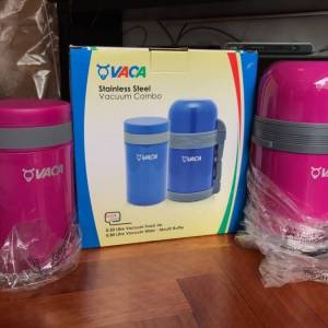 ✈️ VACA Vacuum Flask 2pc Set NEW 全新 保温杯 2件套裝 水瓶 🚢