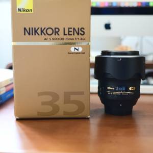 Nikon afs 35mm f1.4 G