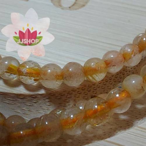 金髮多圈手串/ 頸鏈3mmx51cm