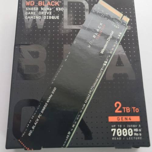 WD Black SN850 2TB SSD