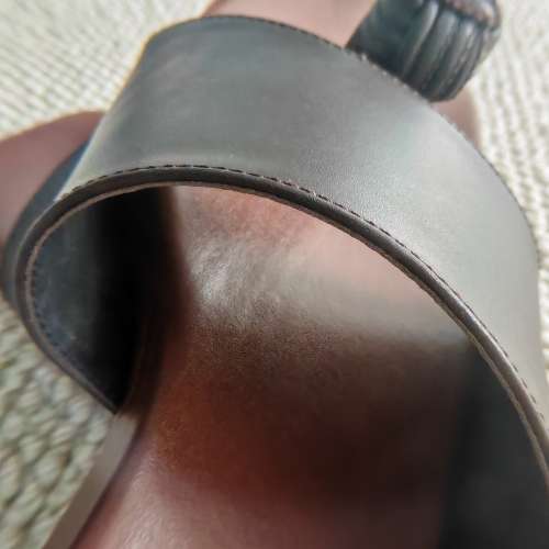 HEREU 編織球夾腳平底一字拖鞋