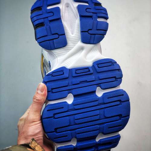 Balenciaga巴黎世家 CARGO 圓頭系帶 低幫生活休閑鞋 巴黎11代 白灰藍