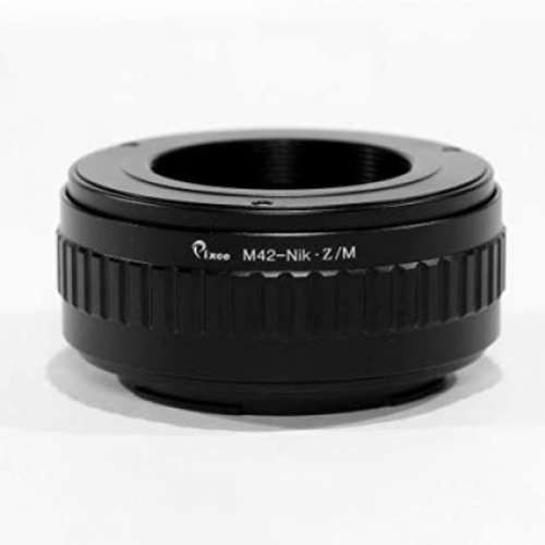 PIXCO M42 Screw Mount Lens To NIKON Z Mount With Helicoid Adaptor (微距接環，...