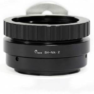 PIXCO Canon Fujinon 2/3" B4 Mount Lens To Nikon Z Mount Adaptor