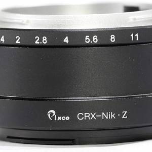 PIXCO Contarex (CRX-Mount) SLR Lens  To NIKON Z Mount Adapter