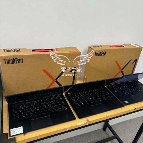 (荃灣實體店 X1 Carbon 8代10代) Lenovo Ultrabook ThinkPad i5-8350U/ i7-8650 /1...