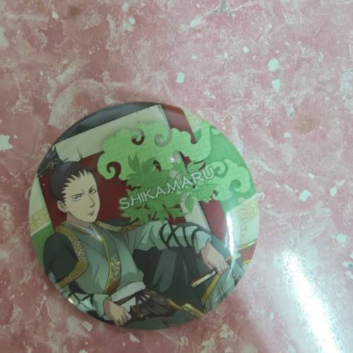火影忍者 Naruto 奈良鹿丸 襟章 吧唧 shikamaru
