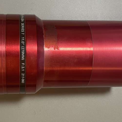 Buhl Optical 279mm f3.1 放映鏡頭