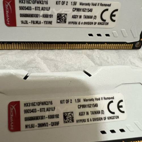 i7 4790K+16G套裝連號HyperX