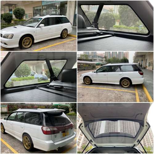 Subaru Legacy 全車磁石濾光窗網太陽擋