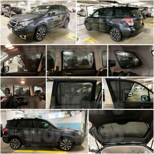 Subaru Forester 全車磁石濾光窗網太陽擋