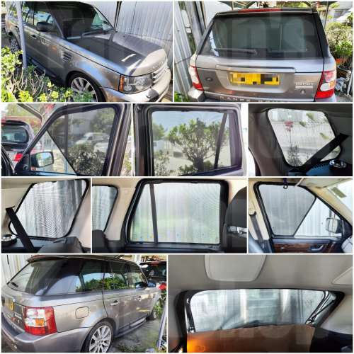 Rangerover 全車磁石濾光窗網太陽擋