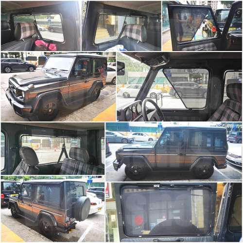 Benz Gclass 全車磁石濾光窗網太陽擋