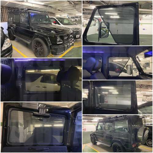 Benz Gclass 全車磁石濾光窗網太陽擋