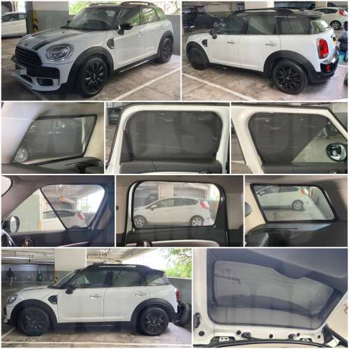 Minicooper Countryman 全車磁石濾光窗網太陽擋