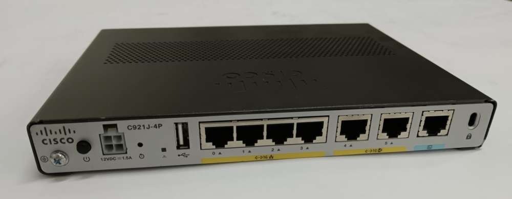 Cisco C921J-4P Router ISR 900 Series - 二手或全新網絡/WIFI, 電腦
