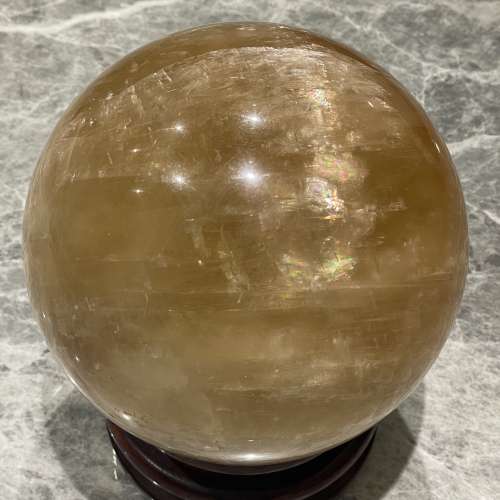 頂級 巨型 黃水晶 - 24.9lbs - (11.29kg) - 圓周 628mm 直徑200mm 水晶球