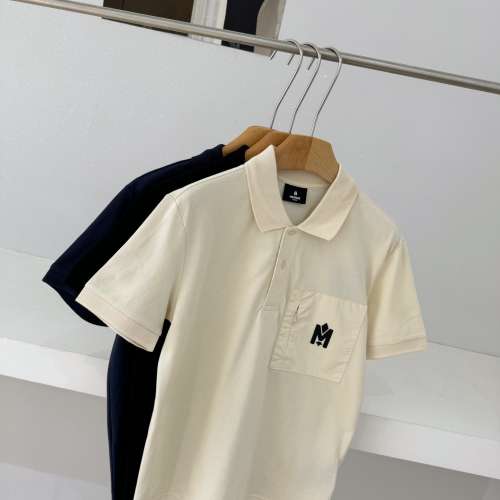 Mackage 色彩意趣系列男女同款口袋拉鍊短袖polo衫！