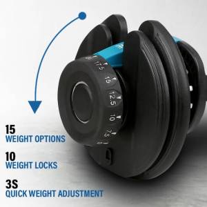 NutroOne 3 Sec Weight Adjustment – Professional Home Gym Dumbbell