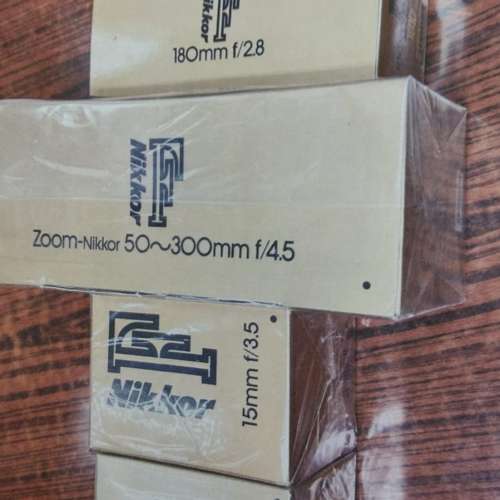 (全球唯一全新貨品）Vintage Nikkor F 180 mm f/2.8 Lens & other Lenses （每個不...