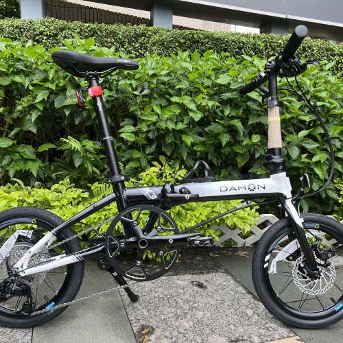2024 最新款 頭柱內摺版馬甲線款 DAHON K3 PLUS 9速 16吋 碟剎 鋁合金 折叠車 送水...