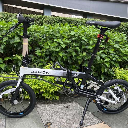 2024 最新款 頭柱內摺版馬甲線款 DAHON K3 PLUS 9速 16吋 碟剎 鋁合金 折叠車 送水...