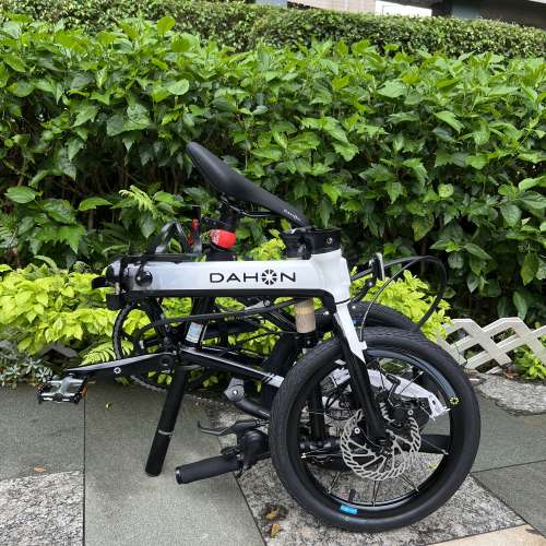 2024 最新款 頭柱內摺版馬甲線款 DAHON K3 PLUS 9速 16吋 碟剎 鋁合金 折叠車 送水...