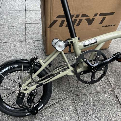 最新版本 MINT BOB 3  14吋 3速鉻鉬鋼車架 小布式折叠車