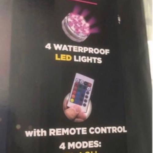 吹氣浮床 有LED燈