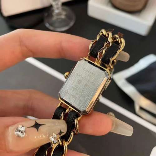 小香方糖錶黑色石英錶