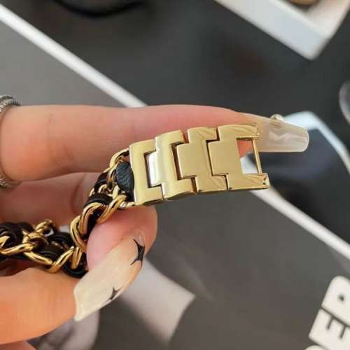 小香方糖錶黑色石英錶