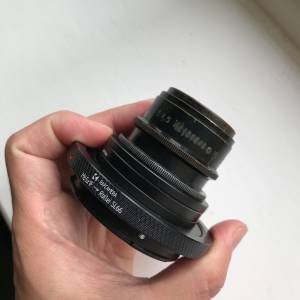 一鏡兩用 早期白鏡 Leica Hektor 135mm f4.5 鏡片好靚 (Leica / Rolleiflex SL66 用...