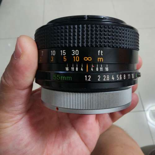 canon fd 55mm 1.2 ssc