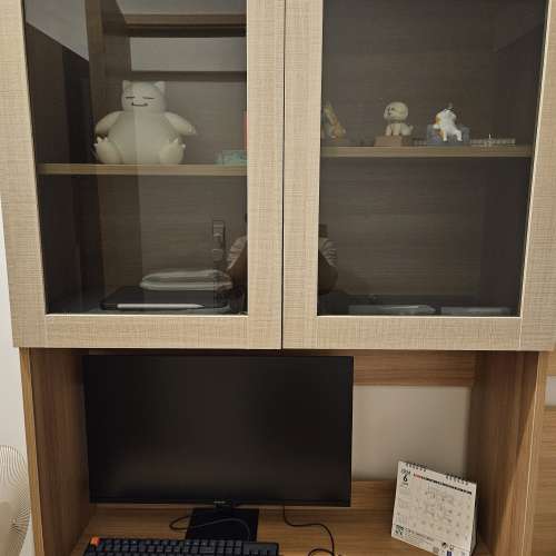 實惠工作檯連書櫃